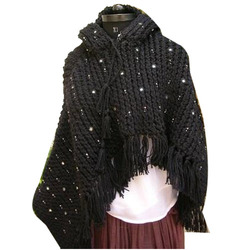Manufacturers Exporters and Wholesale Suppliers of Black Women Scarf New Delhi Delhi